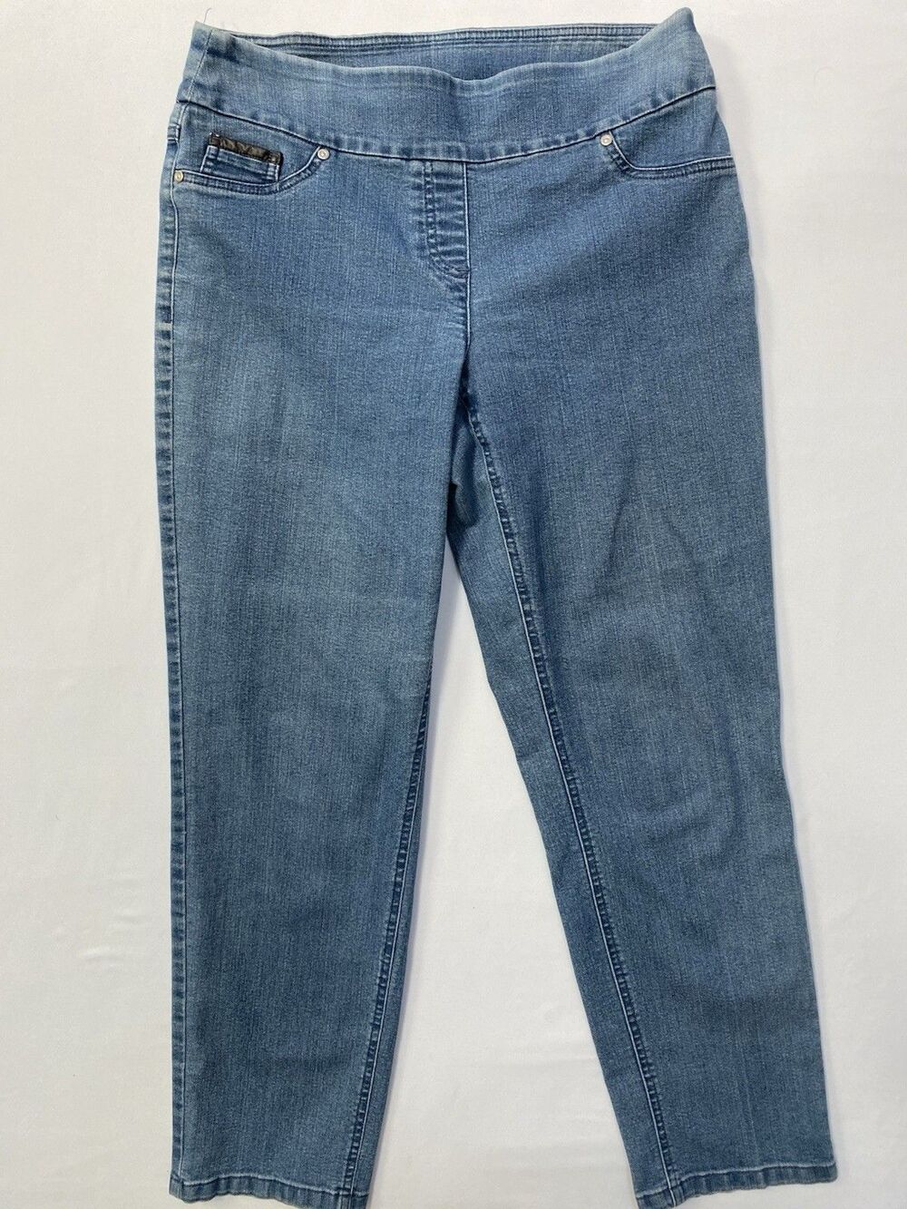 Westbound Women's Pull-On Straight Leg Jeans - Size 8 Regular